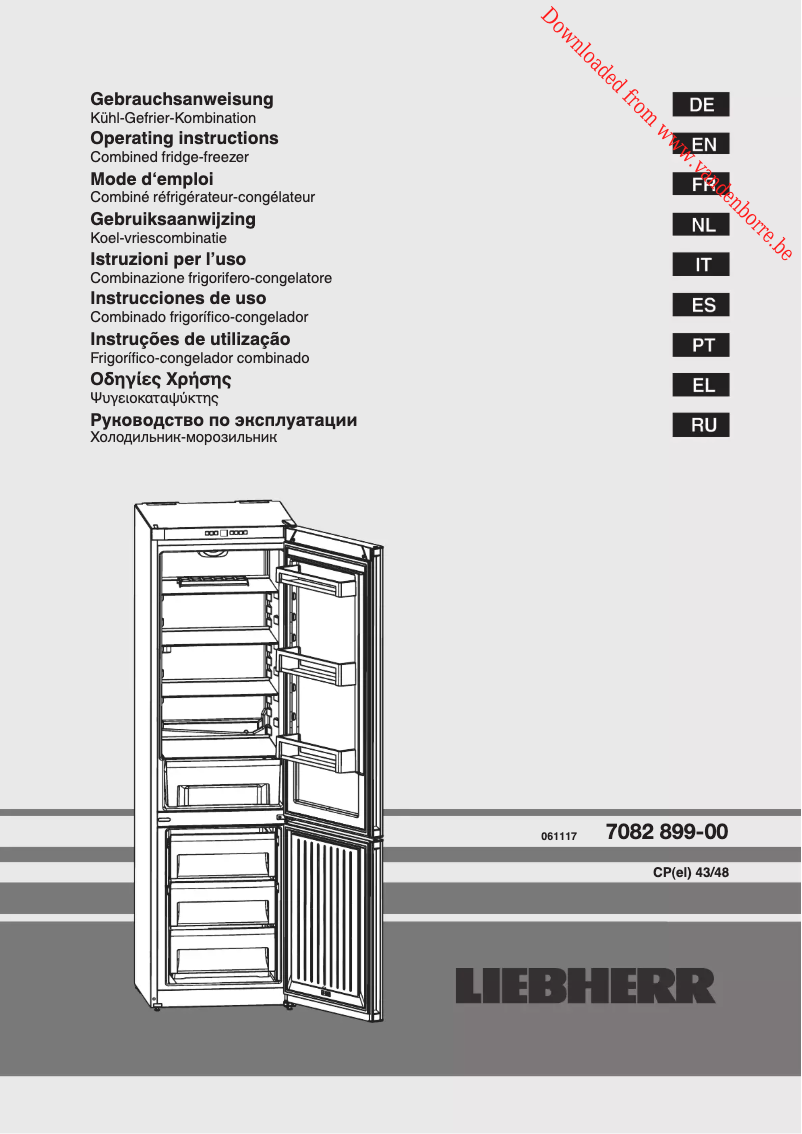 Image de la première page du manuel de l'appareil CPel 4813-20