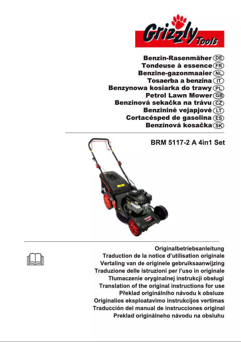 Page 1 de la notice Manuel utilisateur Grizzly BRM 5117-2 A