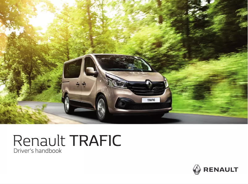 Image de la première page du manuel de l'appareil Trafic (2018)