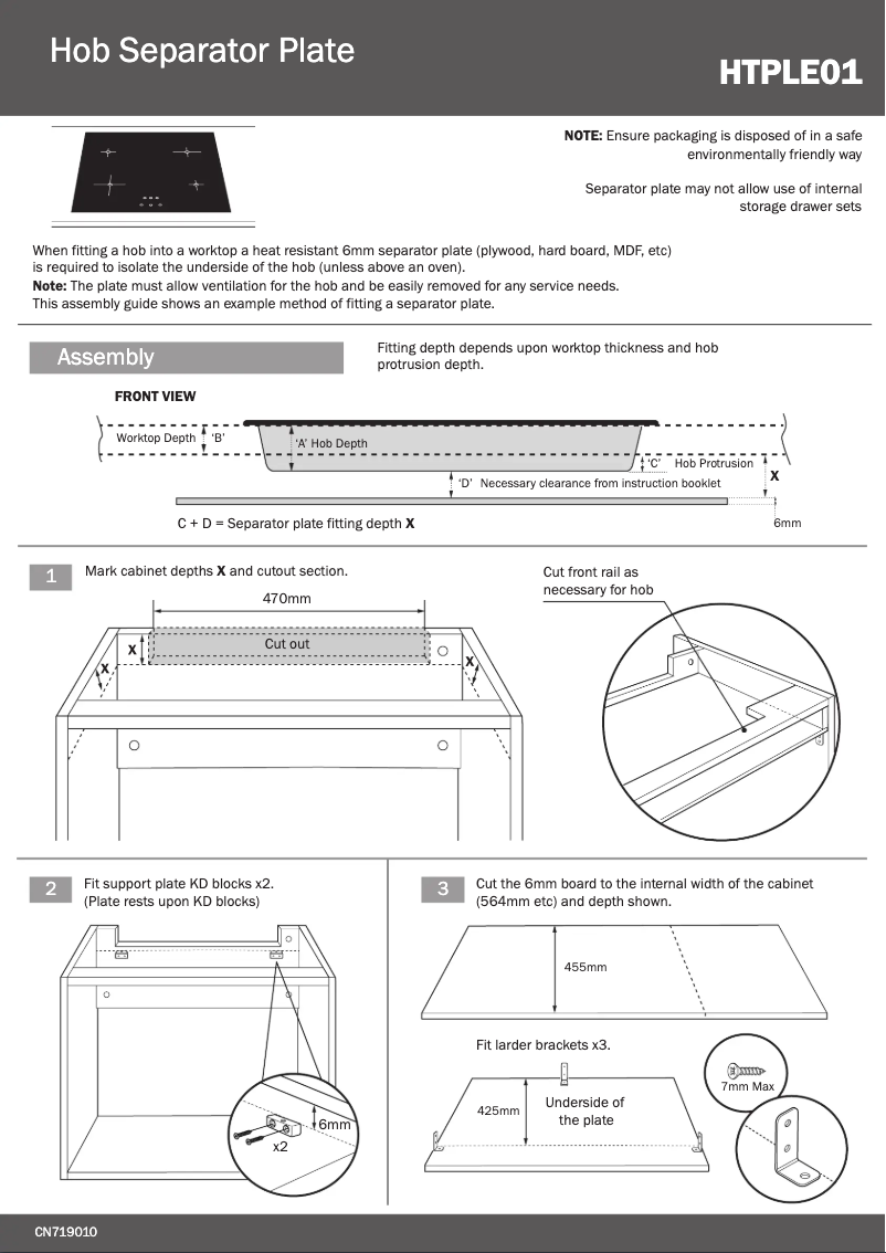 Image de la première page du manuel de l'appareil LAM1750