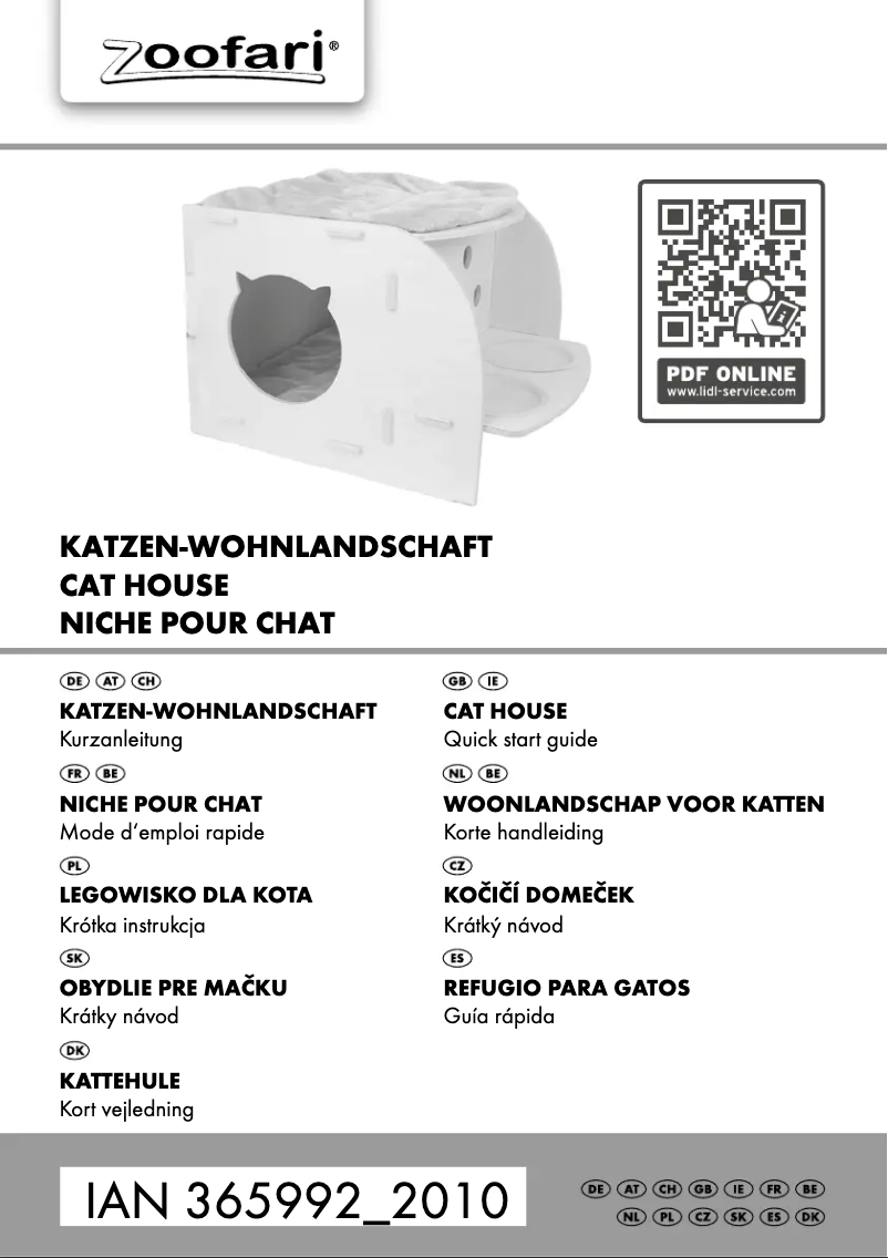 Image de la première page du manuel de l'appareil IAN 365992