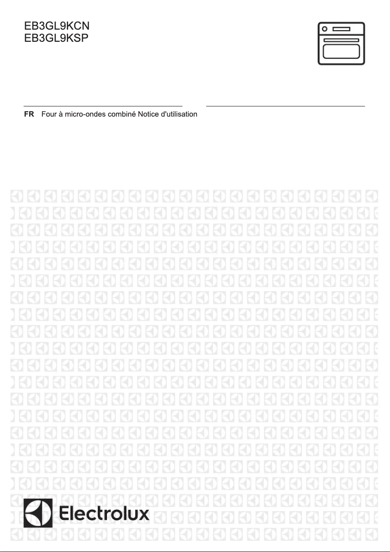 Page 1 de la notice Manuel utilisateur Electrolux EB3GL9KSP