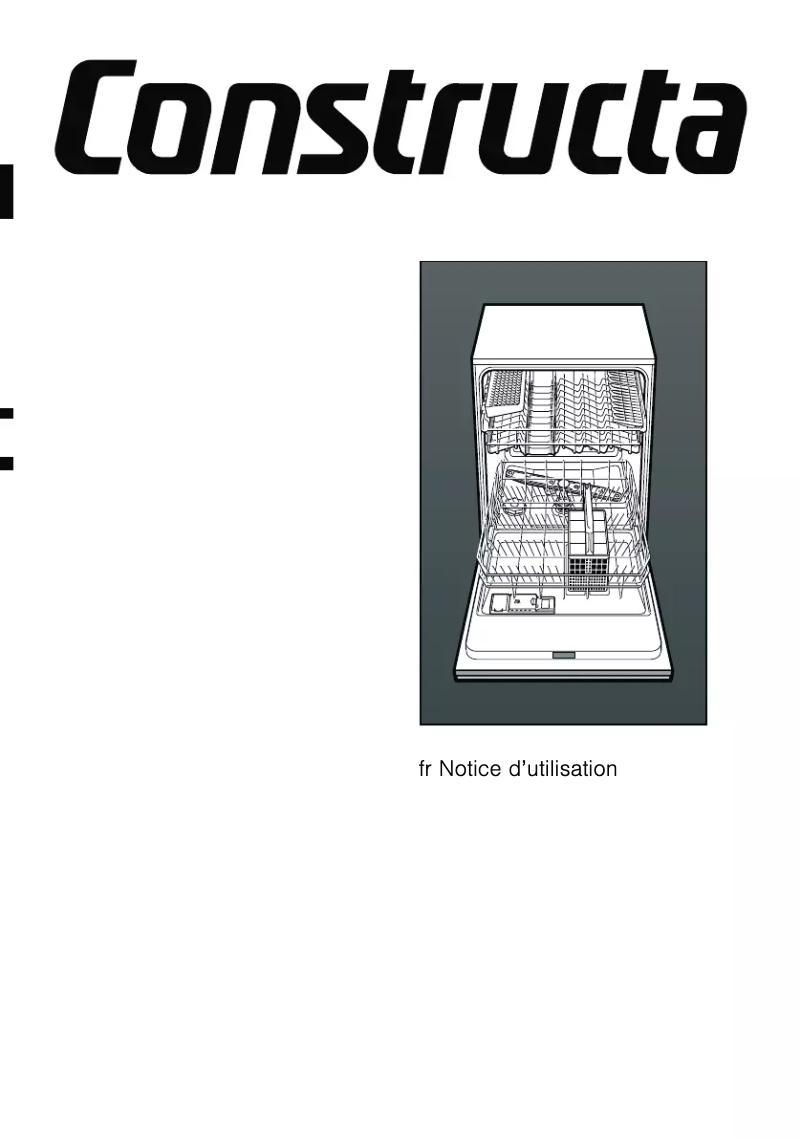 Page n°1 - Manuel utilisateur Constructa CG446V5