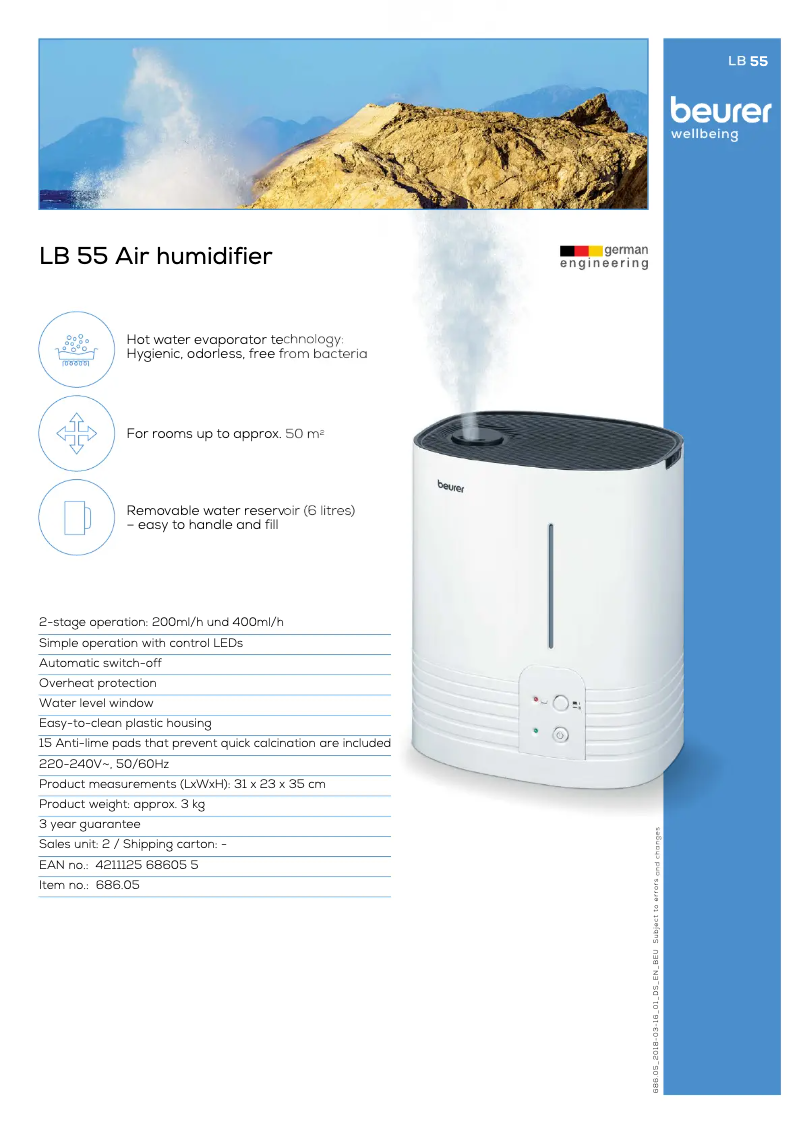 Image de la première page du manuel de l'appareil LB 55