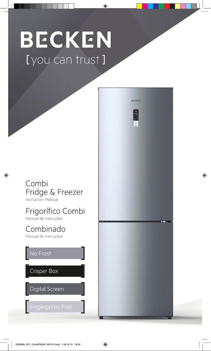 Image de la première page du manuel de l'appareil BC2016 IX