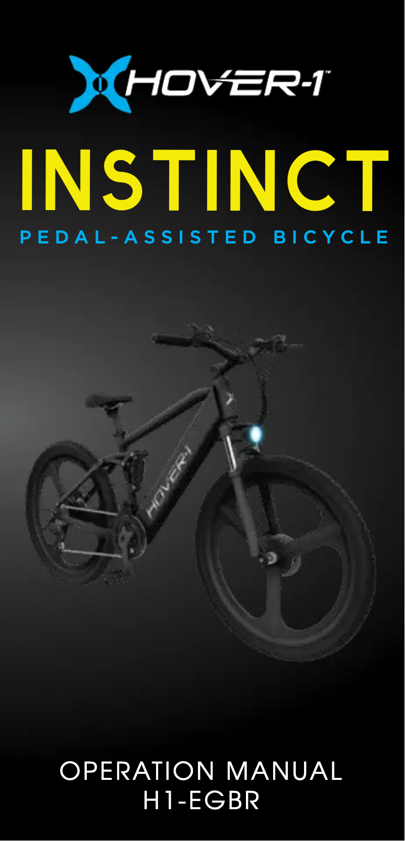 Image de la première page du manuel de l'appareil Instinct