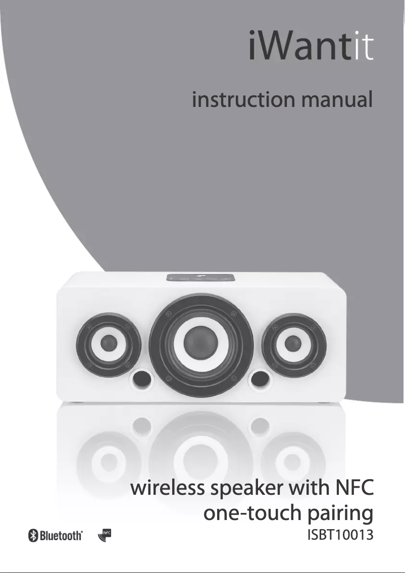 Page 1 de la notice Manuel utilisateur iWantit ISBT10013