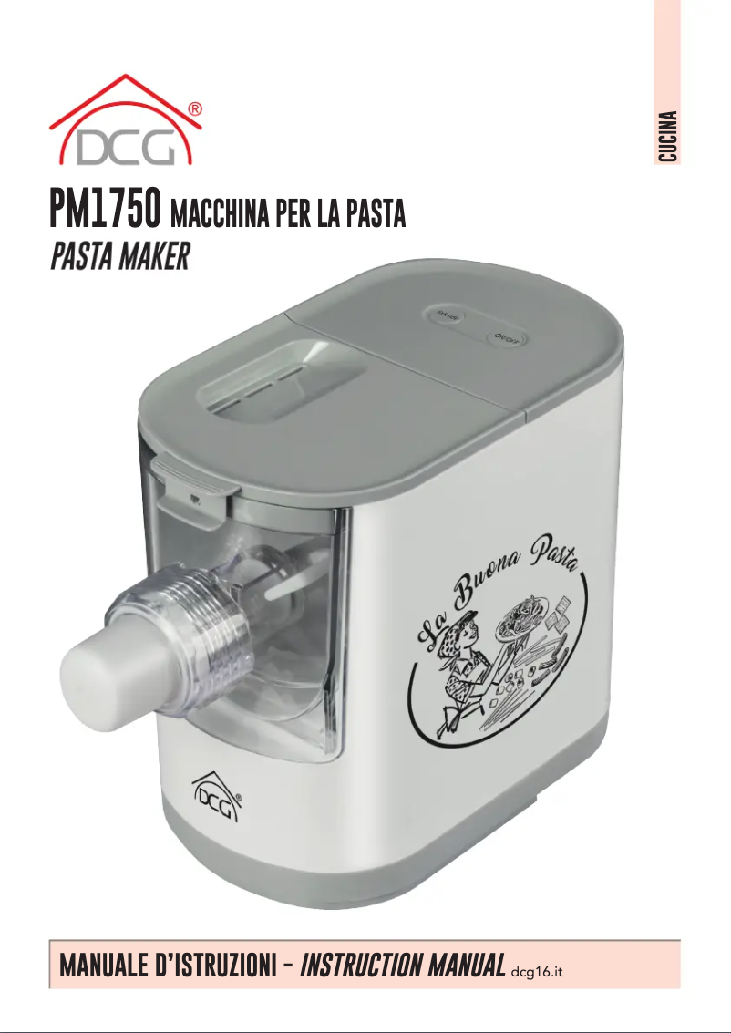 Page n°1 - Manuel utilisateur DCG PM1750