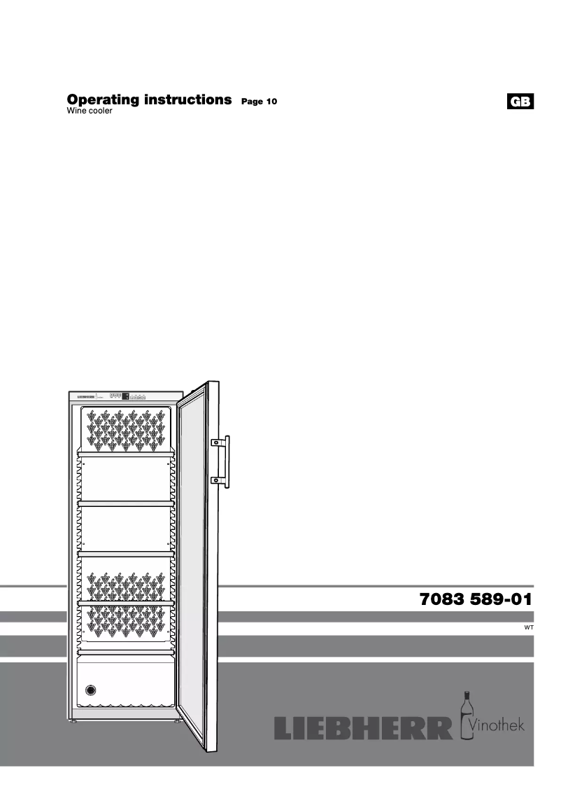 Image de la première page du manuel de l'appareil WKr 3211
