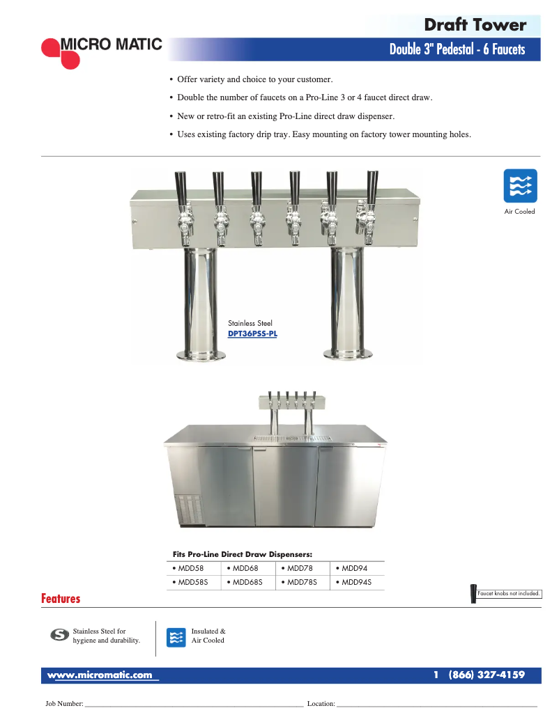 Page n°1 - Manuel utilisateur Micro Matic DPT36-PL