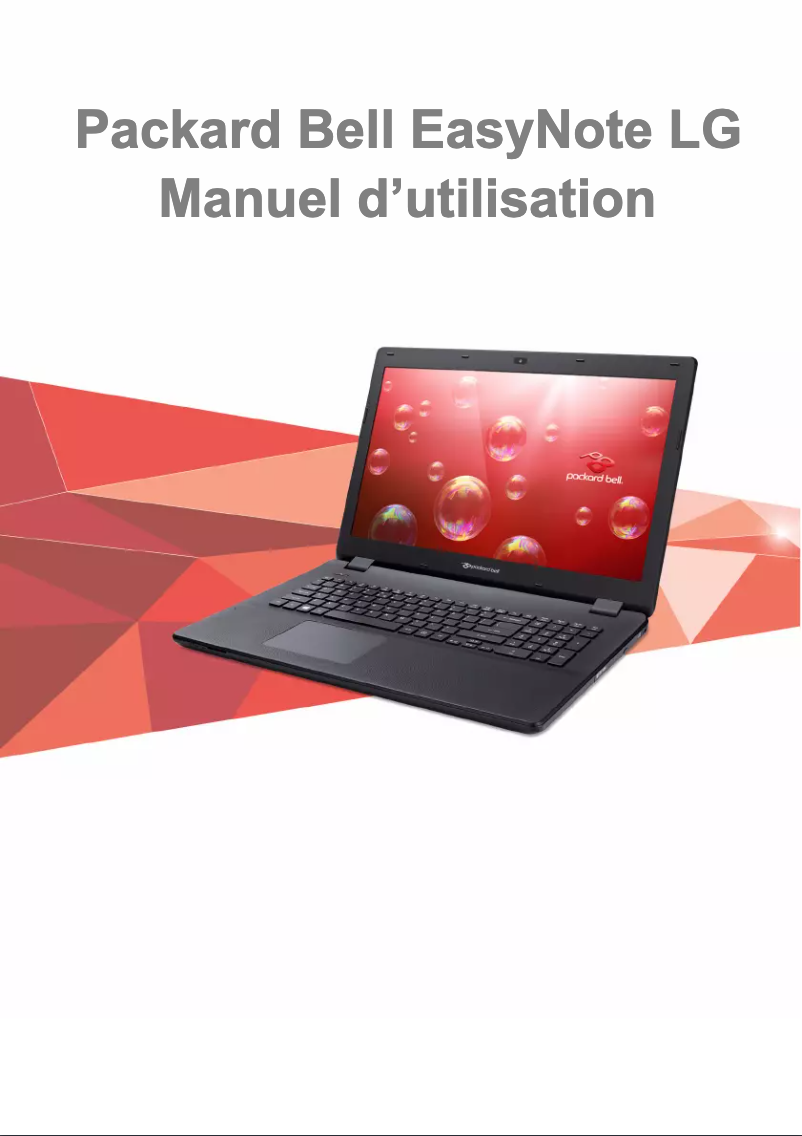 Image de la première page du manuel de l'appareil Easy Note LG