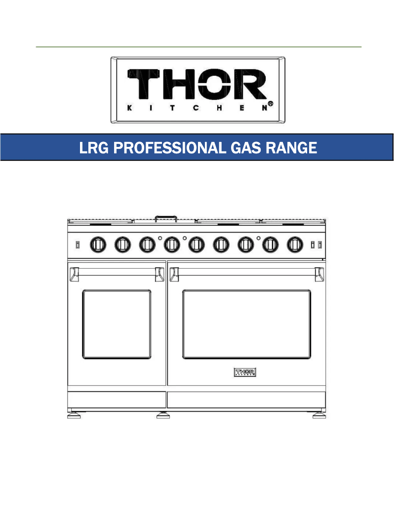 Página 1 del manual Manual de usuario Thor LRG3601U