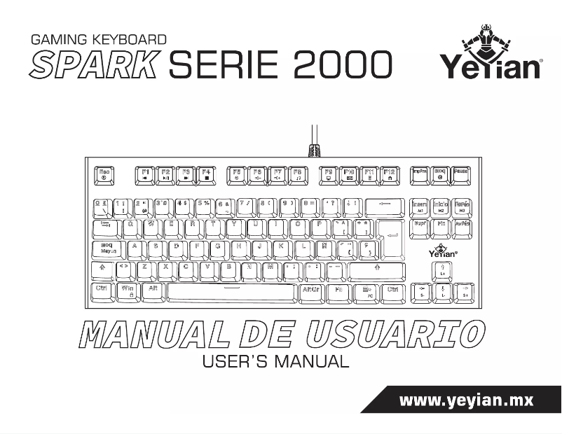 Page 1 de la notice Manuel utilisateur Yeyian YAT1804