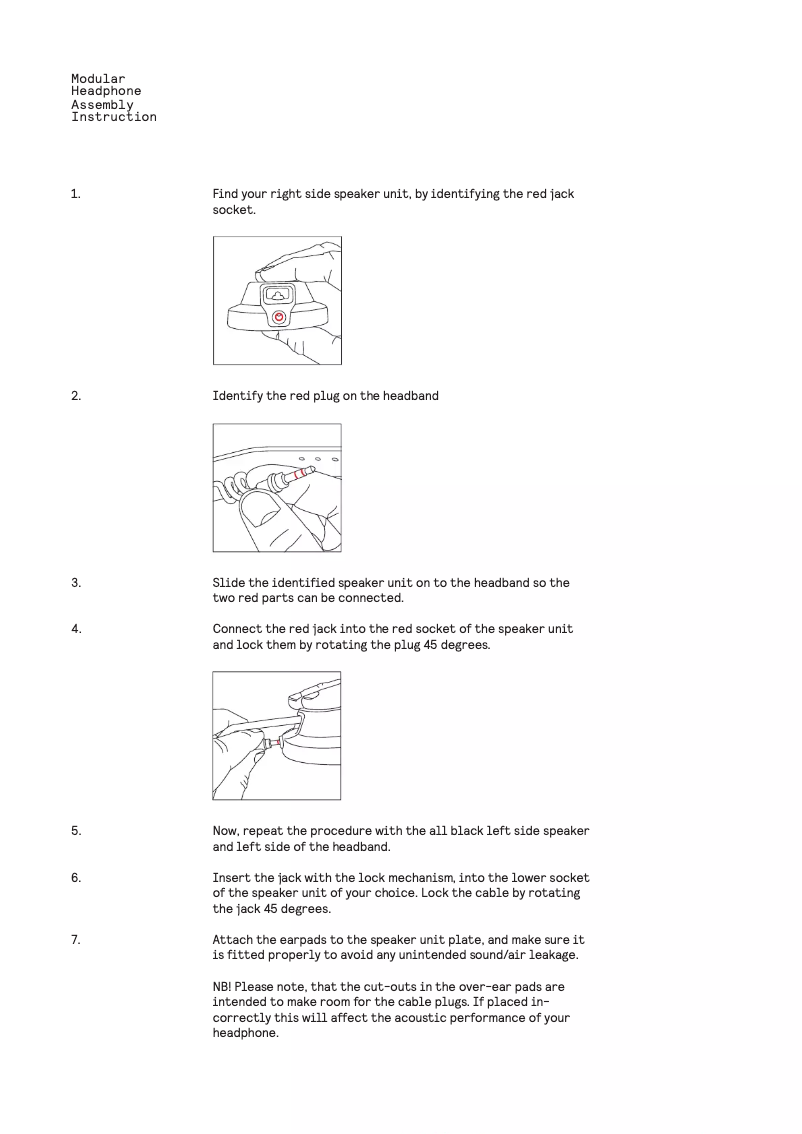 Page 1 de la notice Manuel utilisateur AIAIAI TMA2
