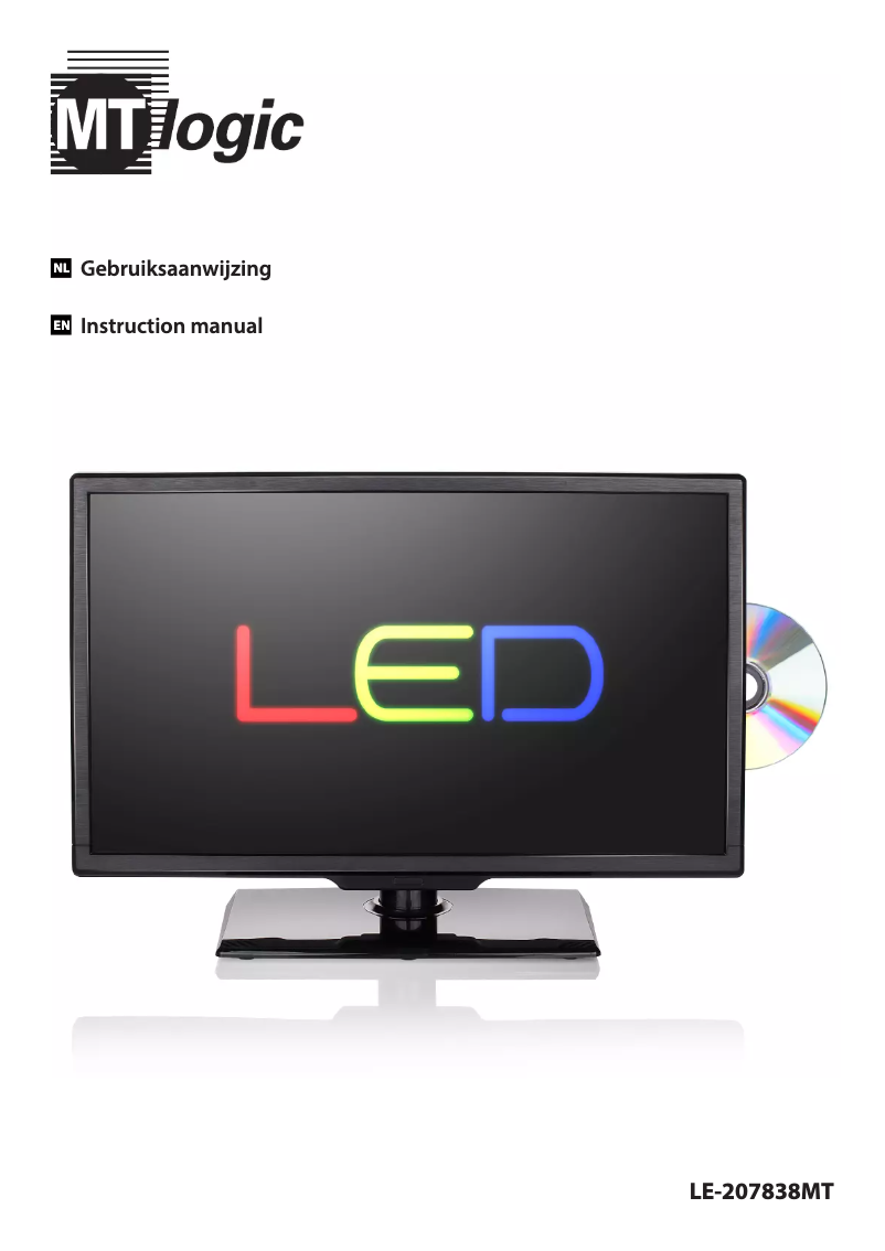 Page n°1 - Manuel utilisateur MT Logic LE-207838MT