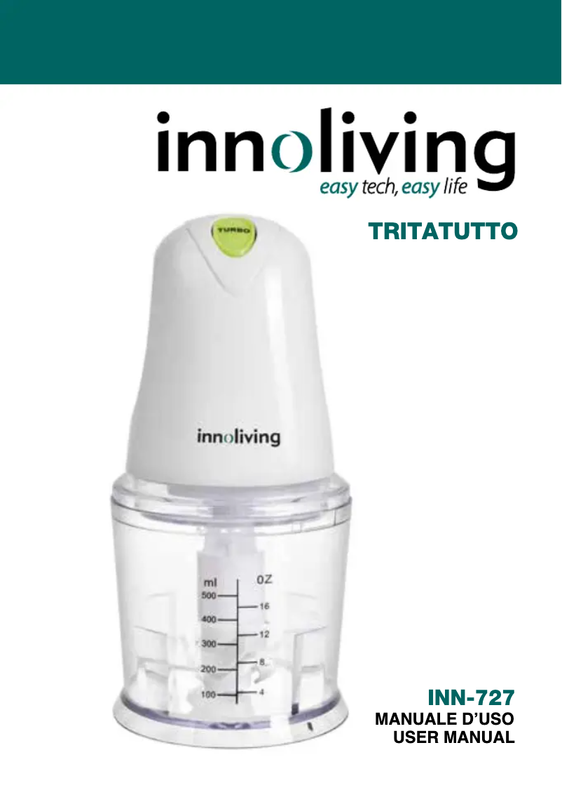 Page n°1 - Manuel utilisateur Innoliving INN-727