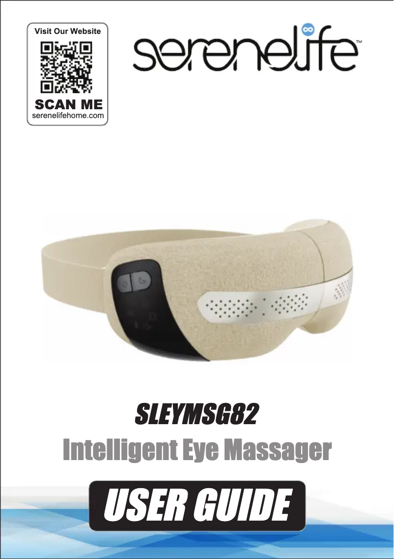 Page 1 de la notice Manuel utilisateur SereneLife SLEYMSG82