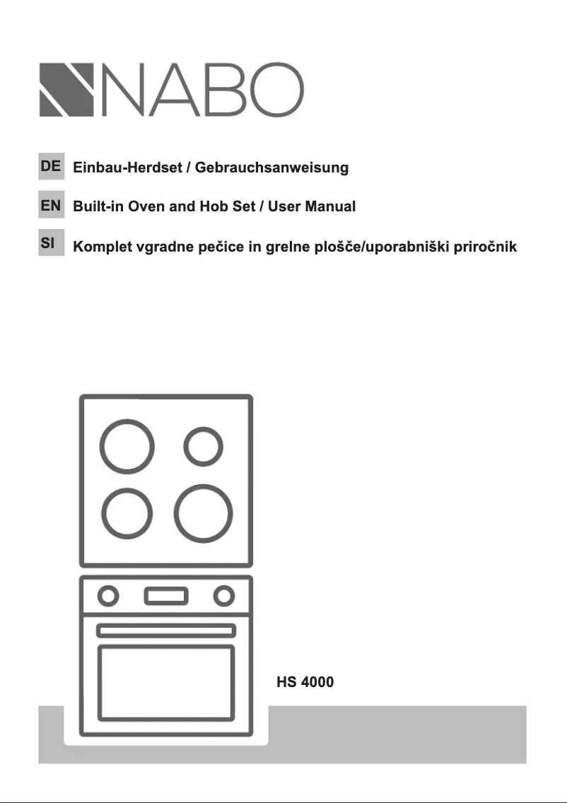 Page n°1 - Manuel utilisateur Nabo HS 4000