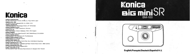 Page n°1 - Manuel utilisateur Konica Minolta BM-100