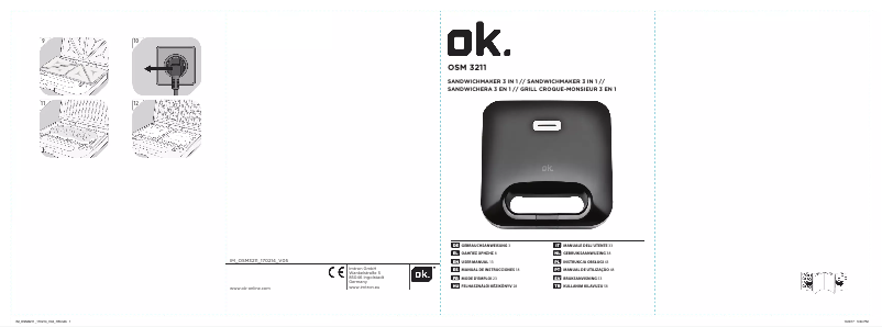 Page 1 de la notice Manuel utilisateur OK OSM 3211