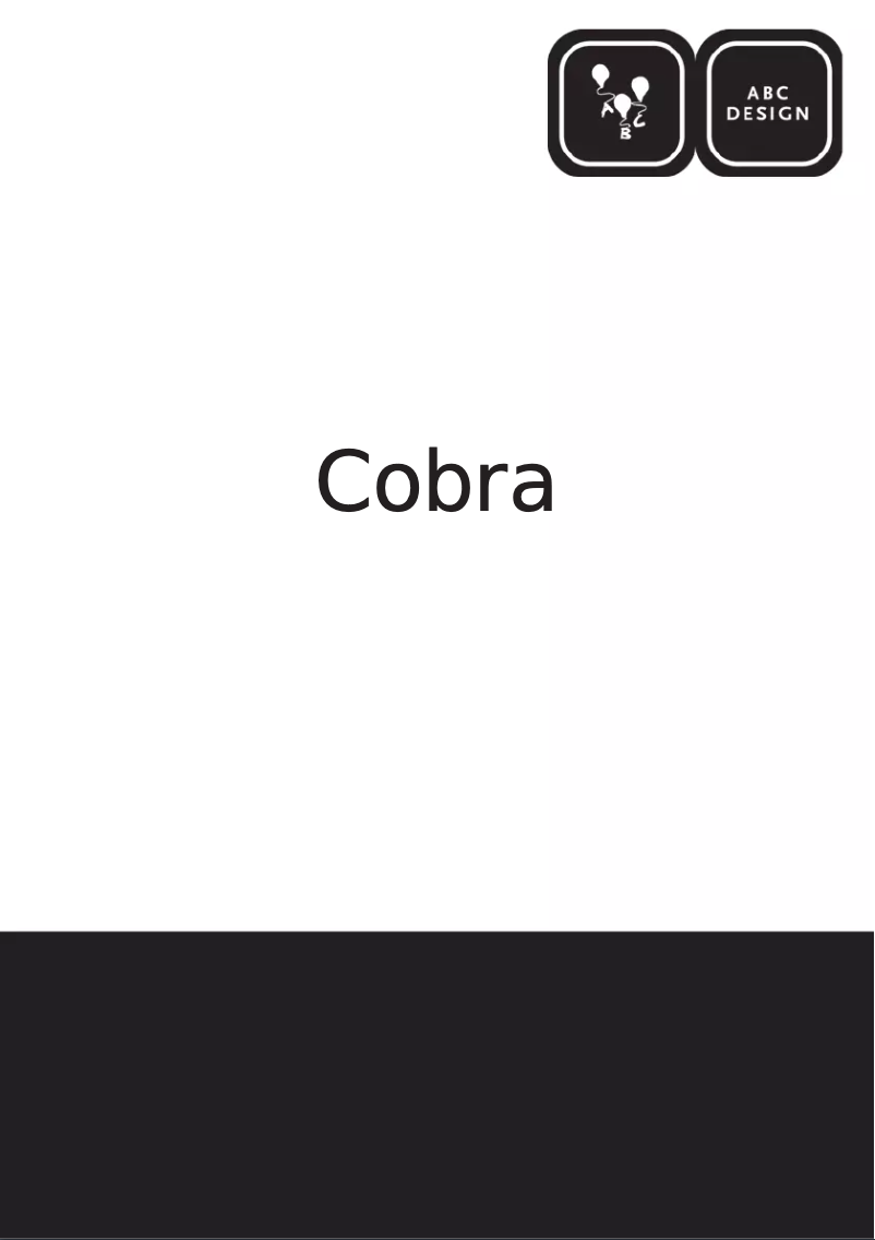 Image de la première page du manuel de l'appareil Cobra