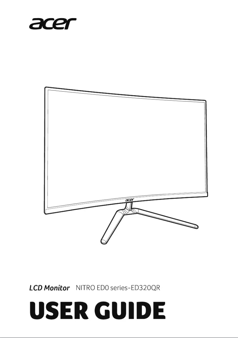 Imagen de la primera página del manual del dispositivo ED320QRP