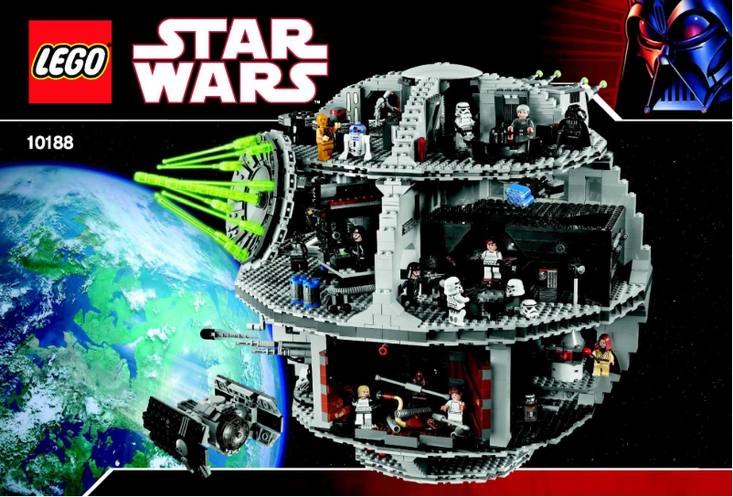 Page 1 de la notice Manuel utilisateur Lego Death Star (TM)