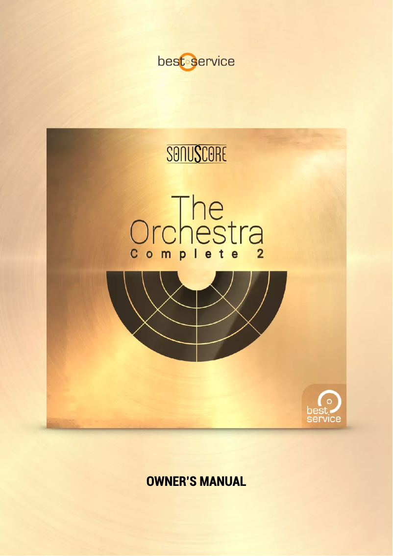 Image de la première page du manuel de l'appareil The Orchestra Complete 2