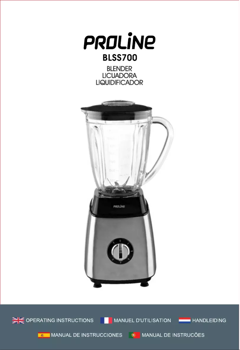 Página 1 del manual Manual de usuario Proline BLSS700