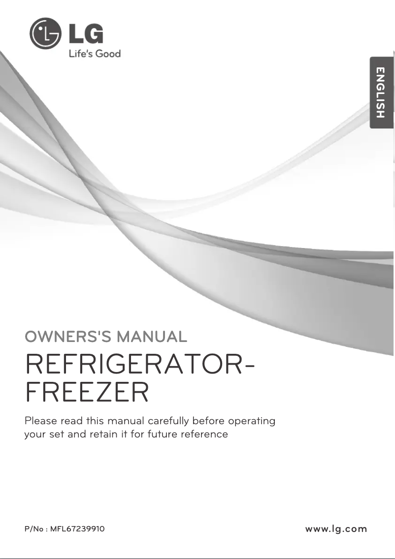 Imagen de la primera página del manual del dispositivo GR-B702GLCA