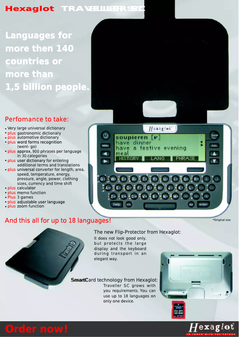 Imagen de la primera página del manual del dispositivo SmartCard Universal