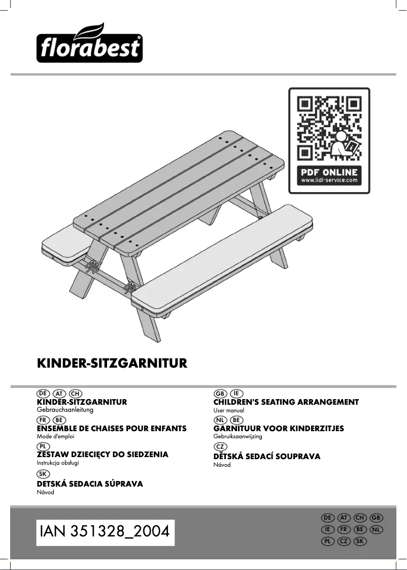 Página 1 del manual Manual de usuario Florabest IAN 351328