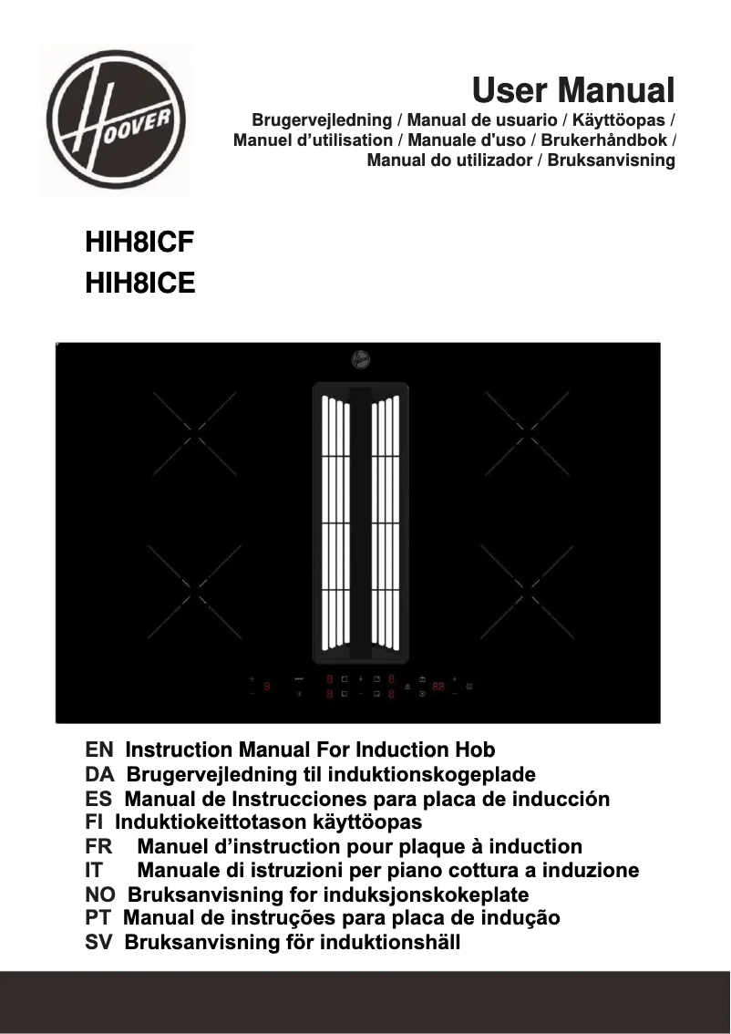 Imagen de la primera página del manual del dispositivo HIH8ICE