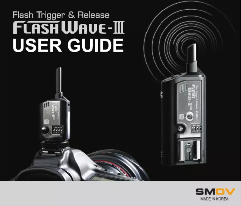 Page 1 de la notice Manuel utilisateur SMDV FW3