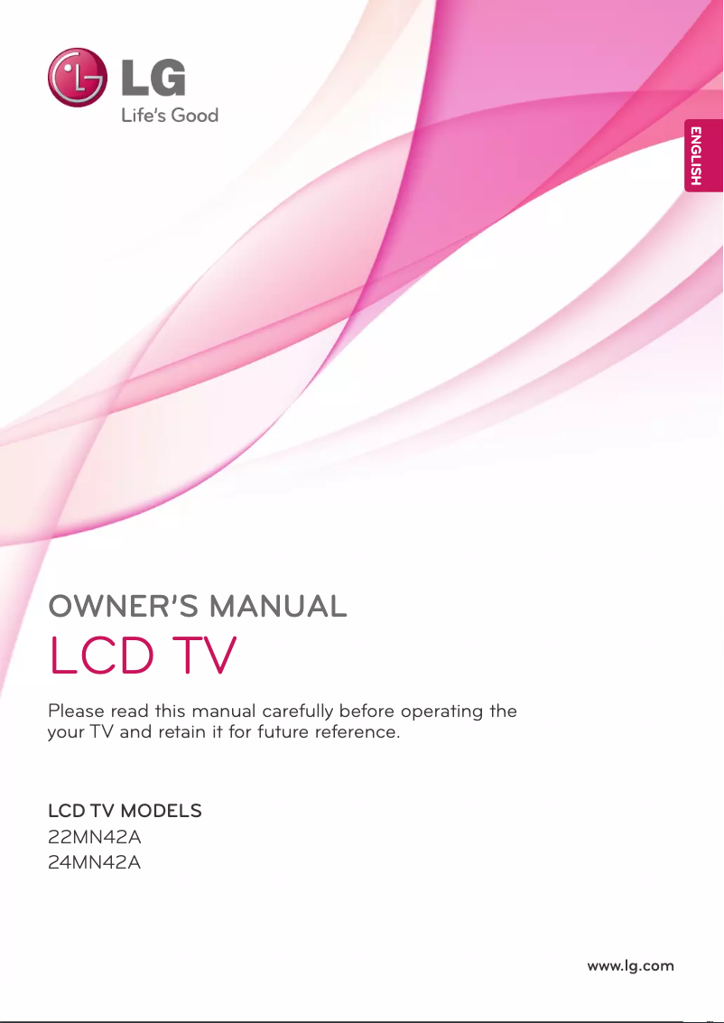 Página 1 del manual Manual de usuario LG 22MN42A