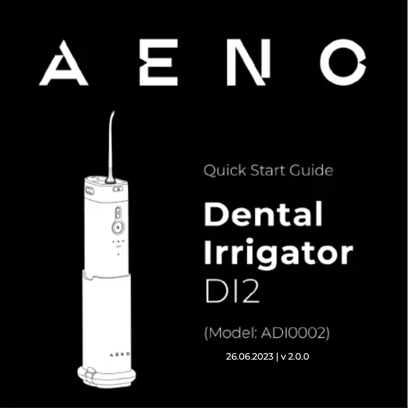 Image de la première page du manuel de l'appareil DI2