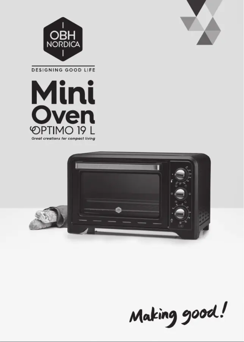 Image de la première page du manuel de l'appareil Optimo NM4448S0