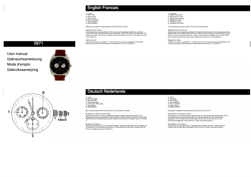 Página 1 del manual Manual de usuario Davis 0671