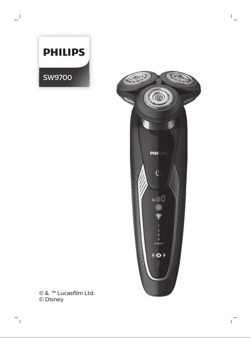 Página 1 del manual Manual de usuario Philips Star Wars SW9700