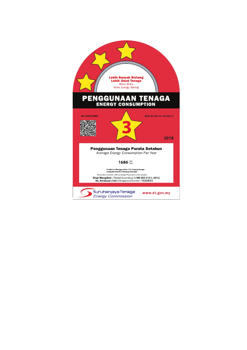 Page 1 de la notice Manuel utilisateur Beko BLFOM 120