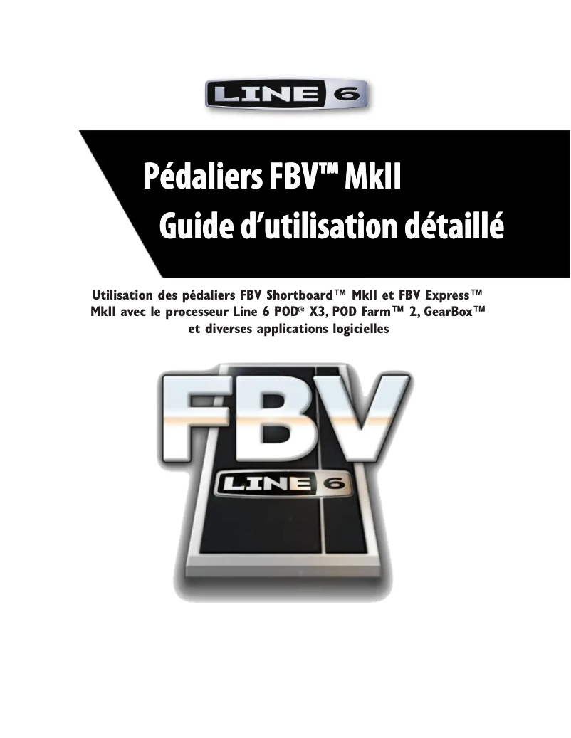 Image de la première page du manuel de l'appareil FBV Express MKII