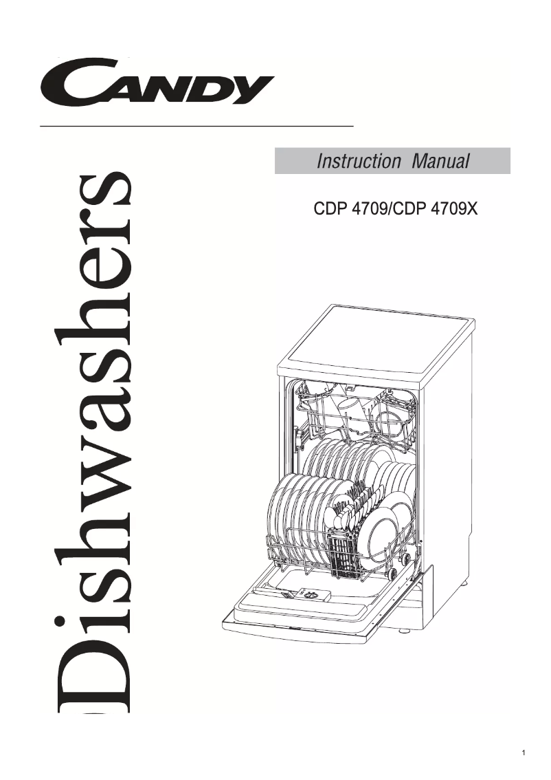 Image de la première page du manuel de l'appareil CDP 4709