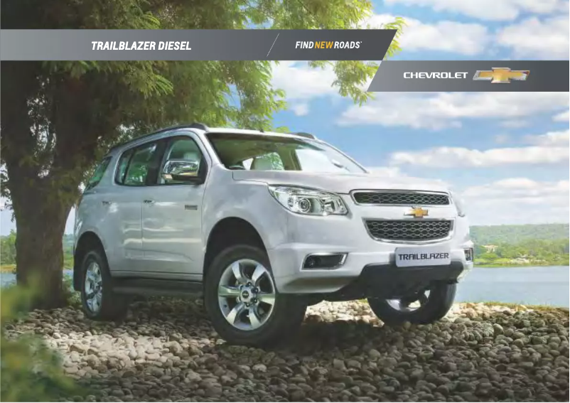 Page 1 de la notice Manuel utilisateur Chevrolet Trailblazer (2016)
