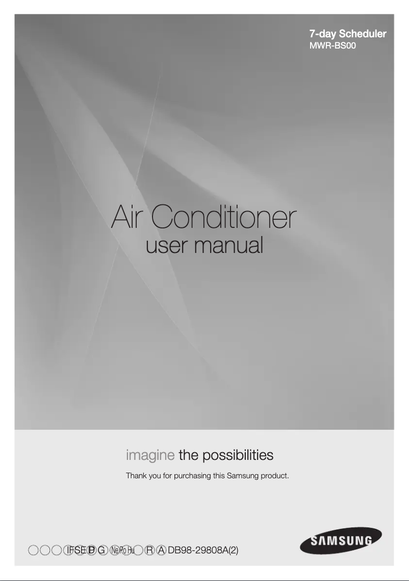 Página 1 del manual Manual de usuario Samsung MWR-BS00