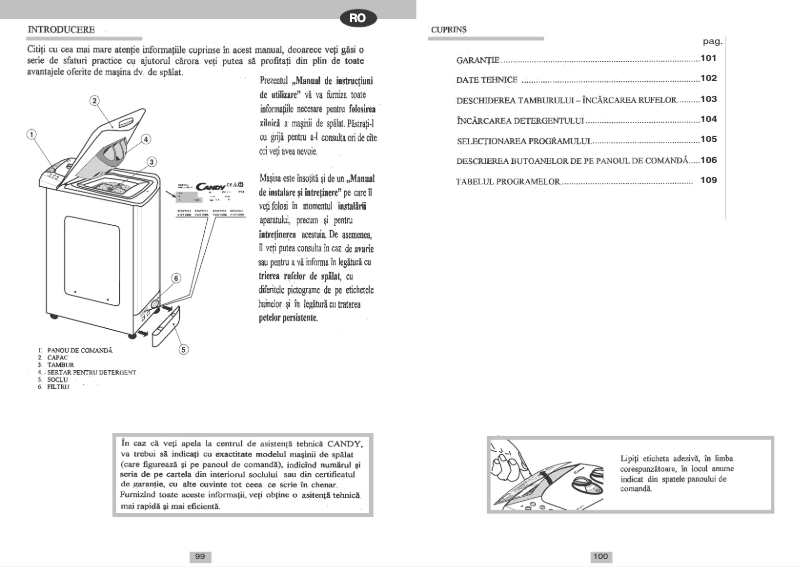 Image de la première page du manuel de l'appareil LBCTS65T UNI