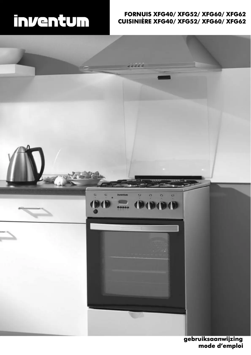 Page 1 de la notice Manuel utilisateur Inventum XFG62