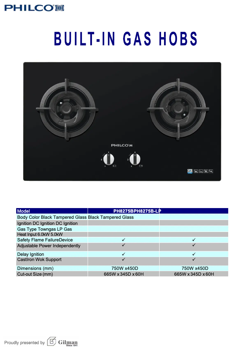 Page n°1 - Manuel utilisateur Philco PH8275B