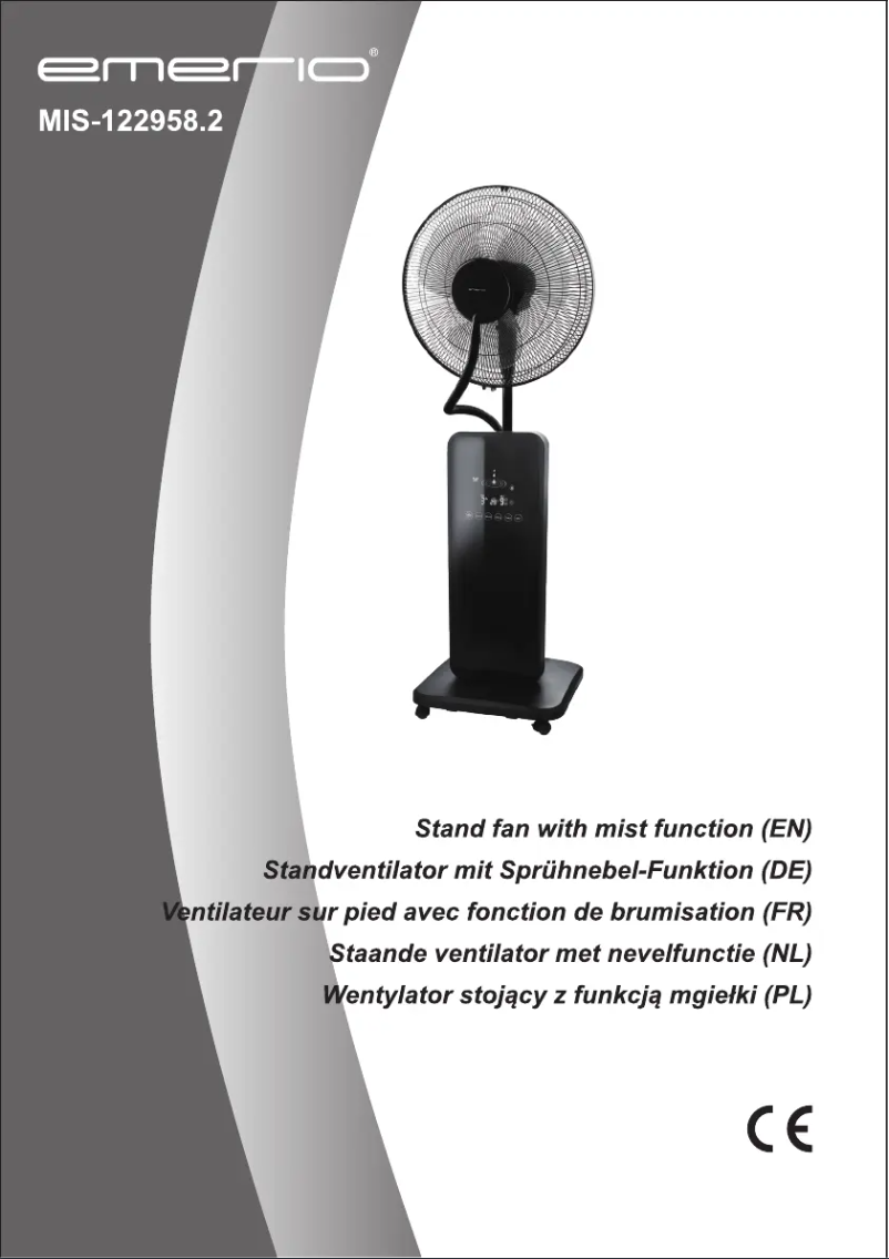 Imagen de la primera página del manual del dispositivo MIS-122958.2
