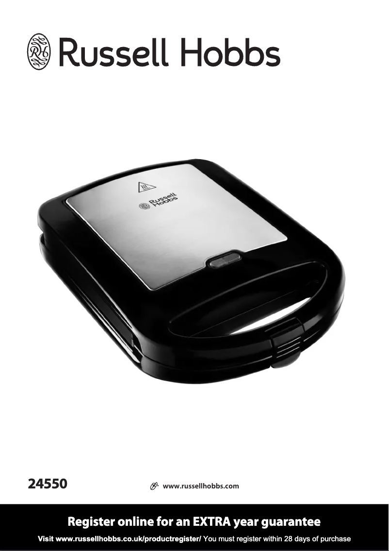 Image de la première page du manuel de l'appareil 4 Portion 24550