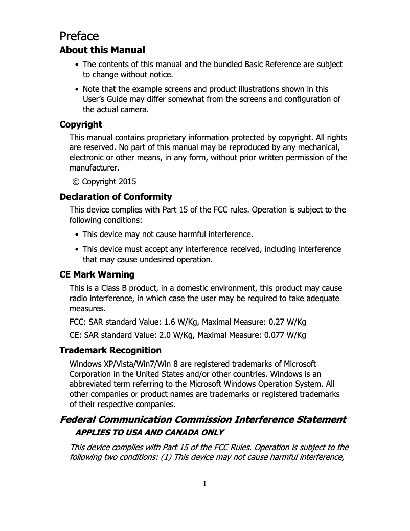 Image de la première page du manuel de l'appareil DCZ Z212